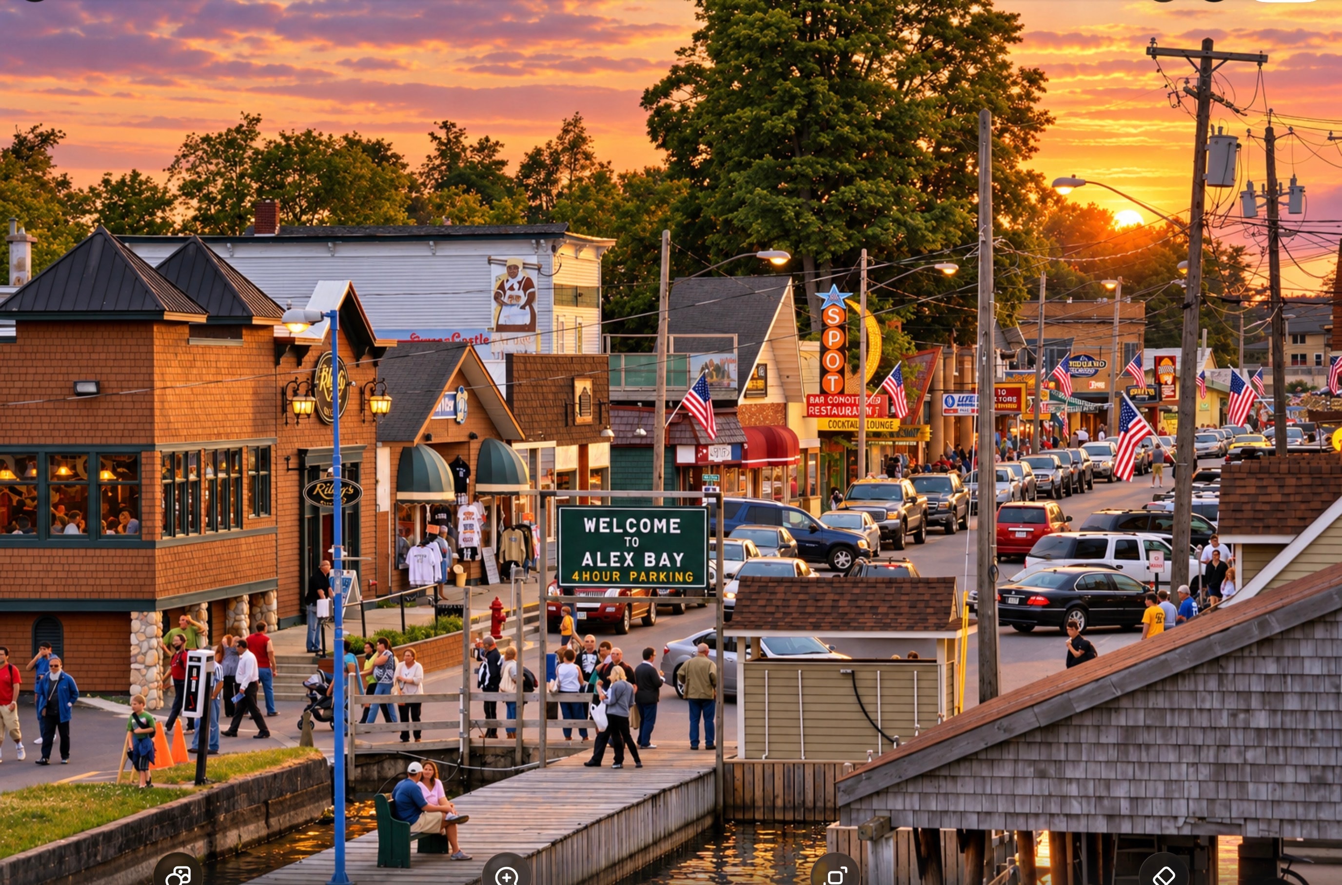 DOWNTOWN ALEXANDRIA BAY